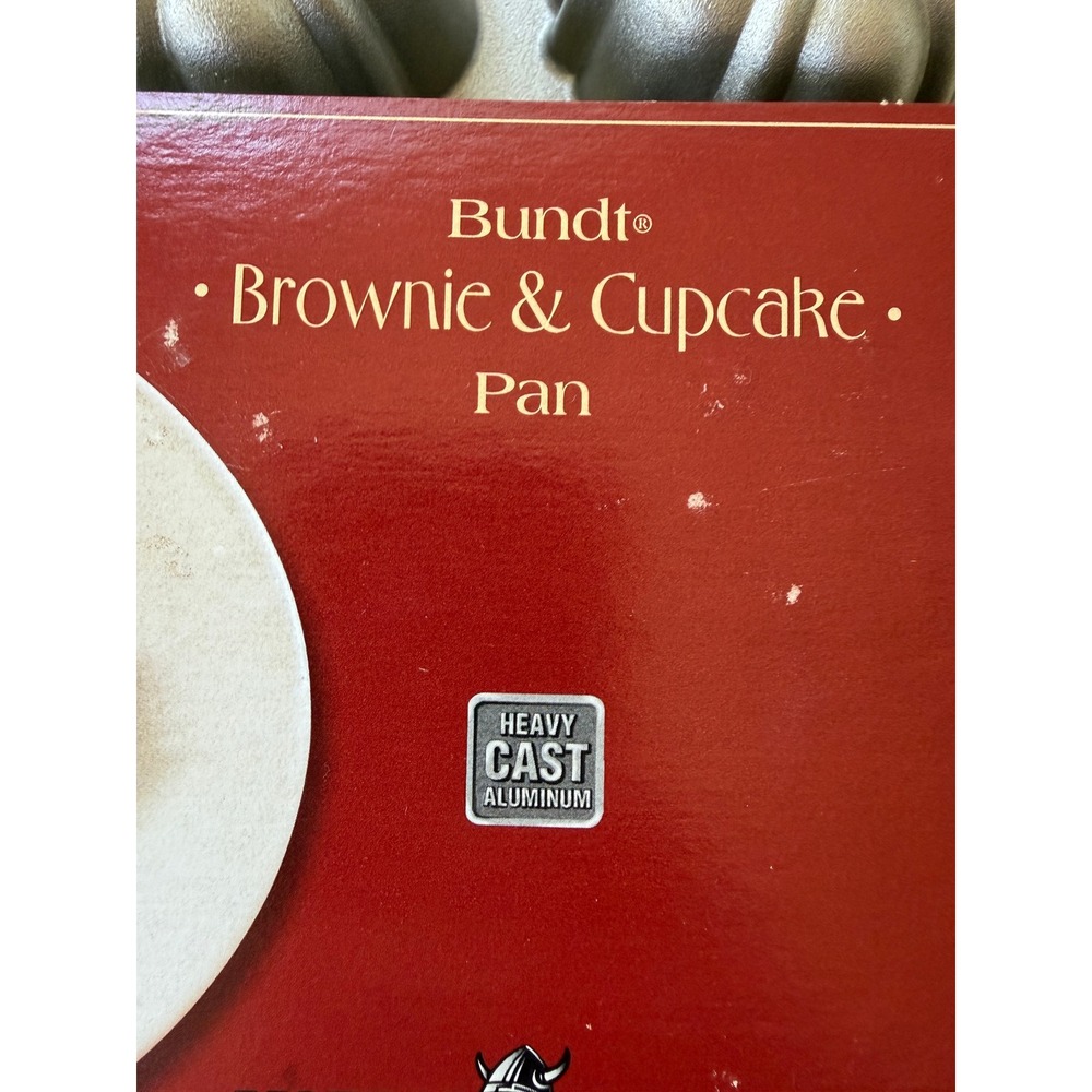 Nordic Ware Bundt Cupcake Brownie Pan Silver - Picture 4 of 7